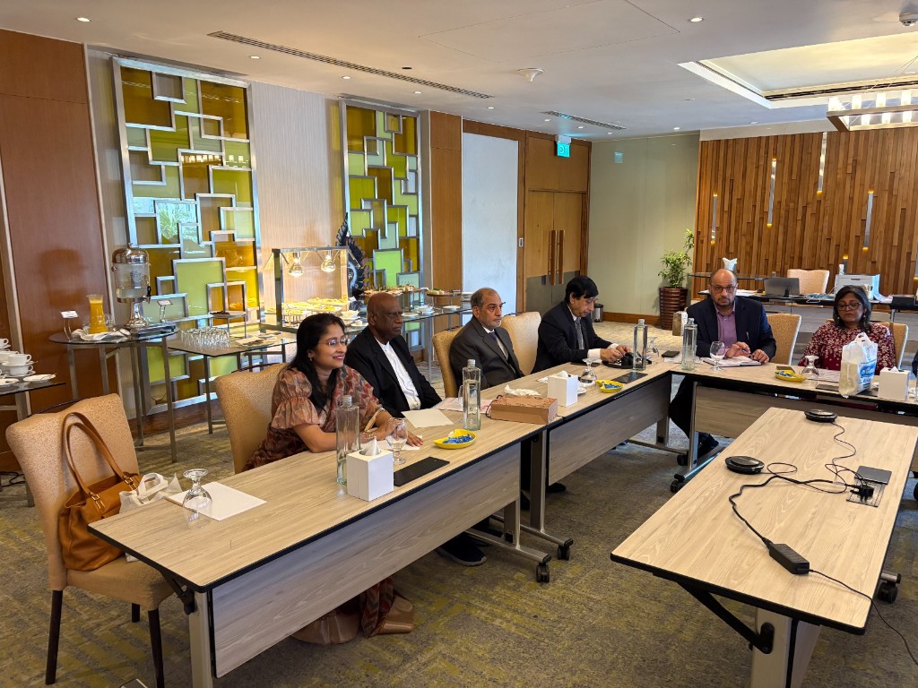 MRCGP International working session around the conference table