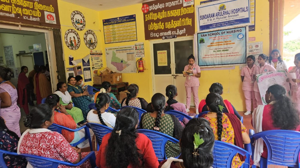 SAH School of Nursing community health awareness programme